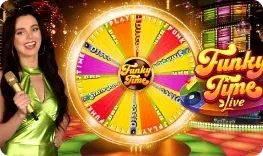 Funky Time — kasyno na żywo w Lucky Lion Casino